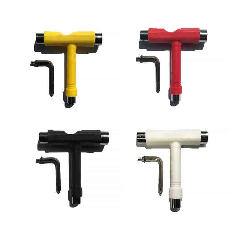 All-in-one T Shape Tools Accessories, Quality L Key, Tool Skateboard, Longboard, Scooter For Adjusting