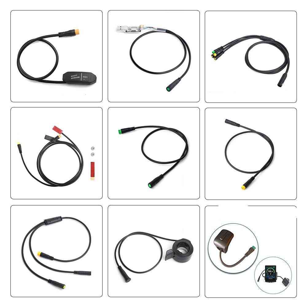 Câble e-bike pour kit moteur bafang/8fun capteur de vitesse