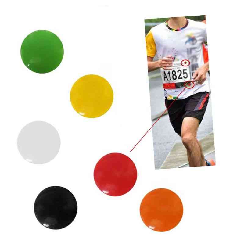 Marathon Race- Number Magnetic Bib Holders For Running Fix Clips Buckle