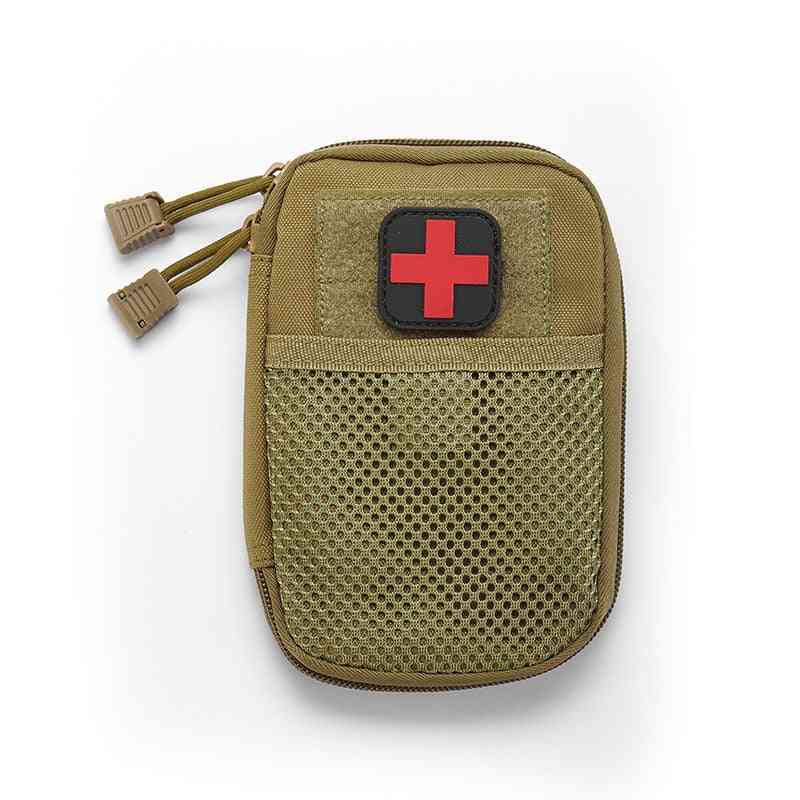 Taktisk första hjälpen, medicinsk väska för akut utomhusarmé, jaktcampingverktyg