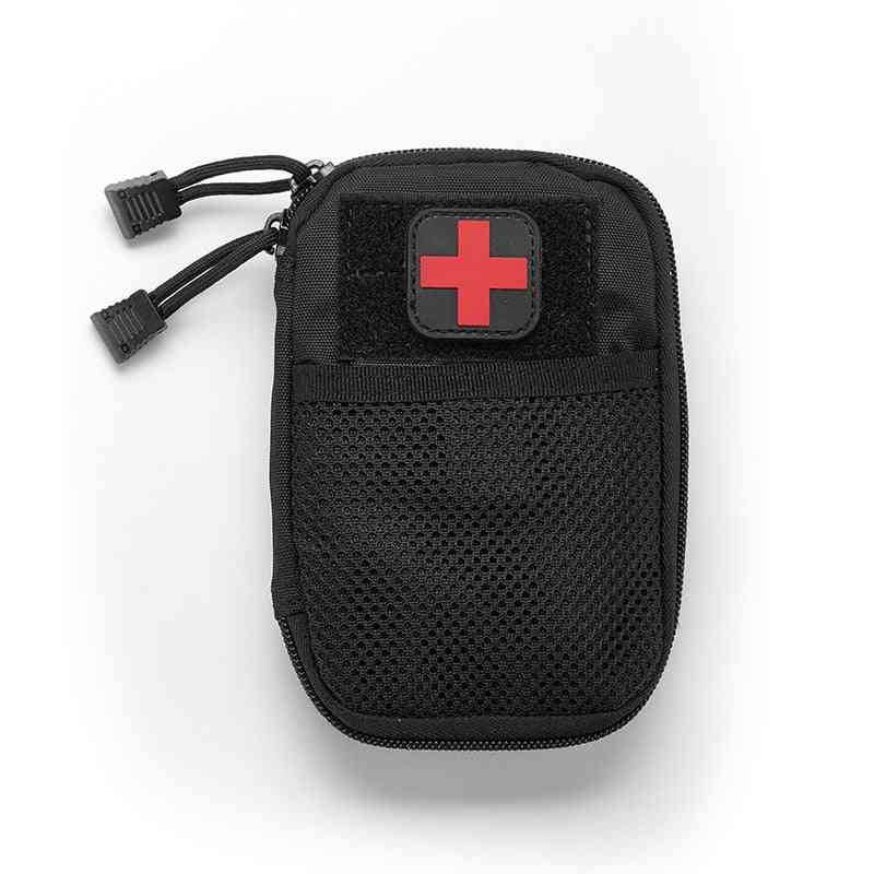 Taktisk førstehjelp, medisinsk pose for beredskap utendørs hær, jakt camping verktøy