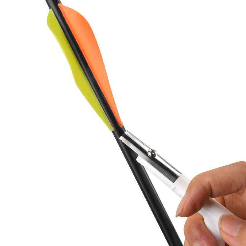 Archery Arrow Feather Scraper Strippe Vane Fletching Glue Remover Diy Shaft Tool