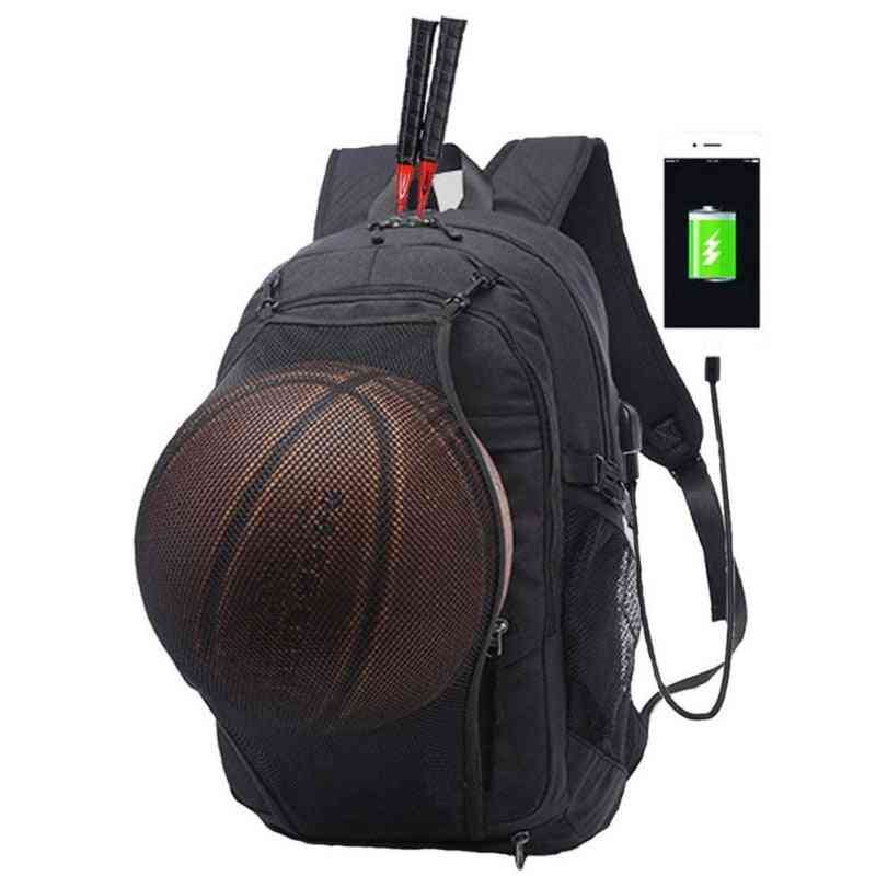 Sport Backpack Men Laptop Basketball Bag