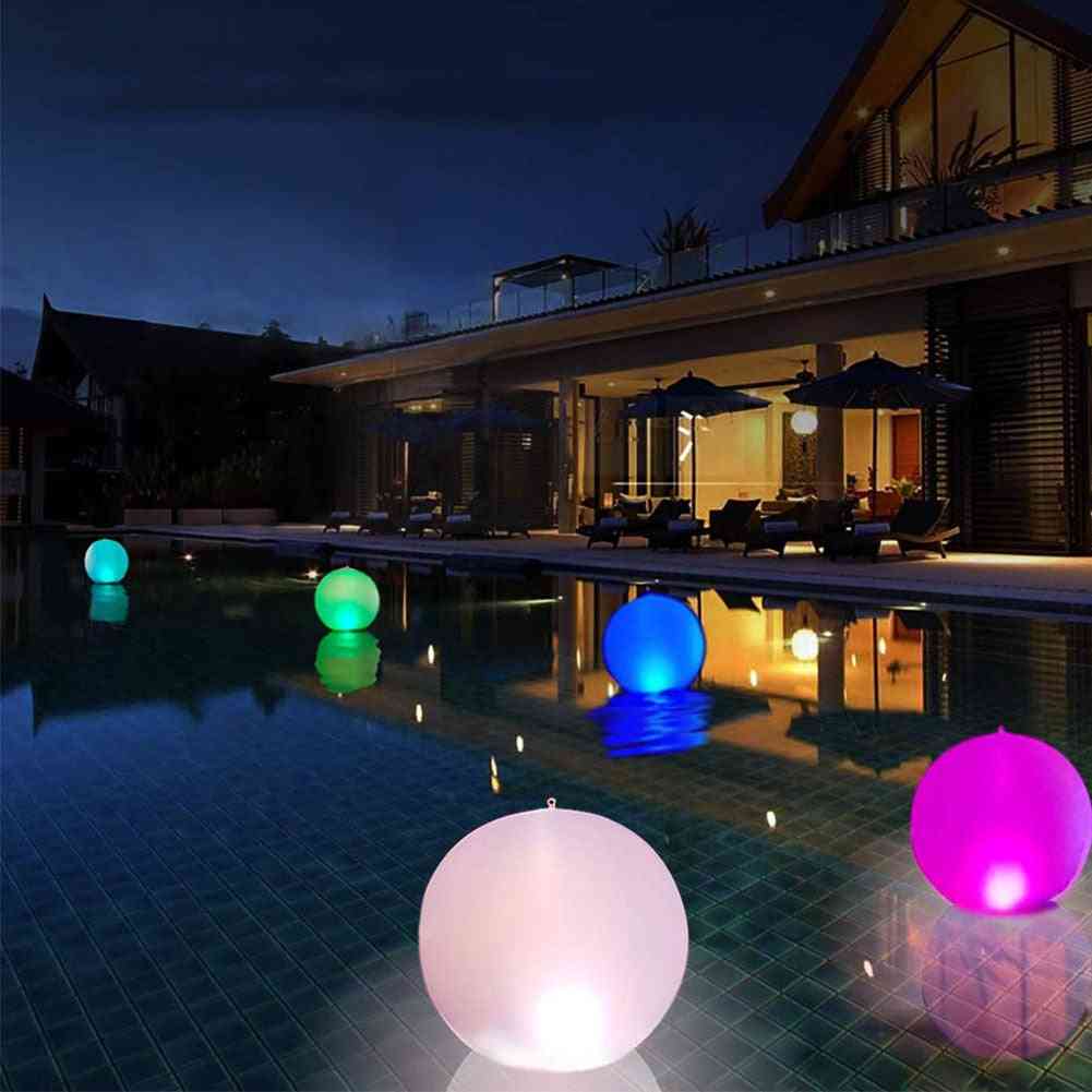 Waterproof- Flashing Remote Control, Led Light Color Changing, Beach Ball