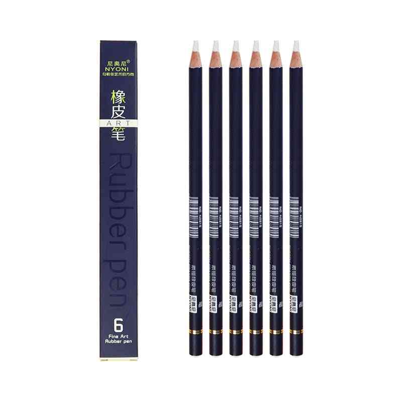 Rubber Pen Eraser Pencil, Rubber-type Pencil Eraser For Manga