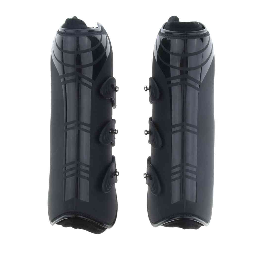 2-pack Equine Open Front Leg, Tendon Protect Horse, Jumping Boots
