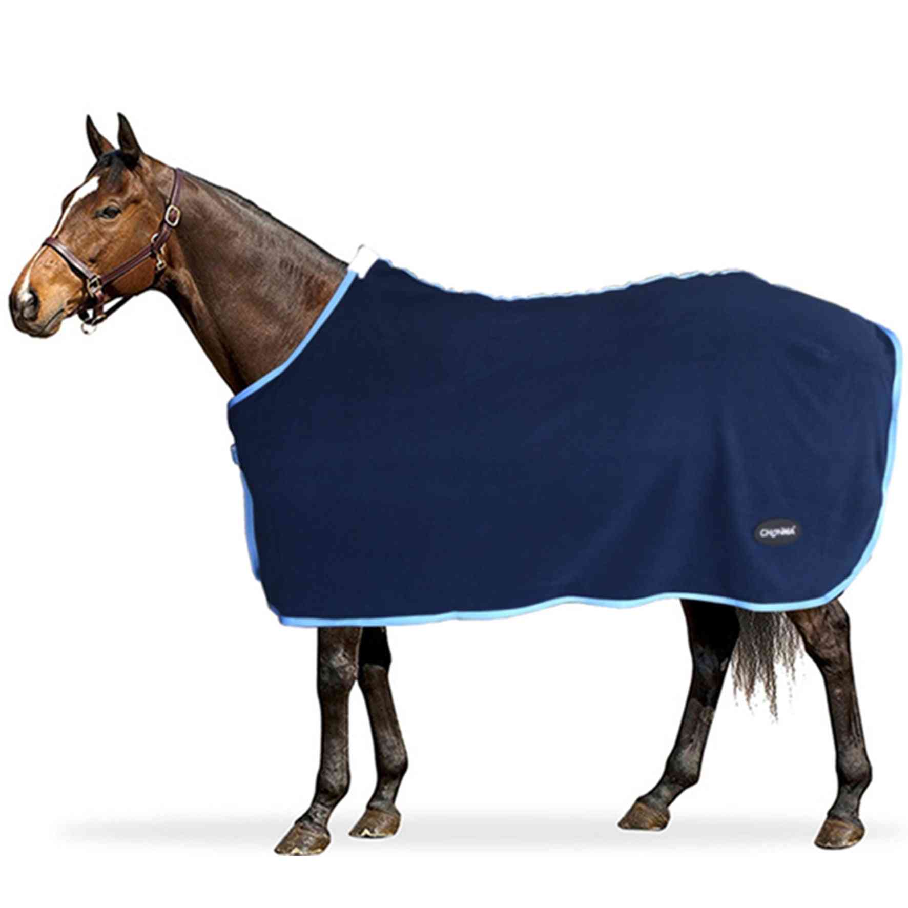 Horse Jacket Adjustable Neck Buckle Chest Button Rugs