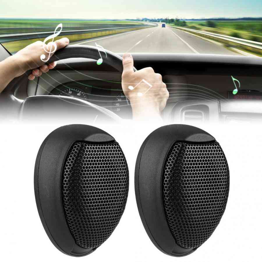 Mini Car Speaker, Audio Round Stickable Loudspeaker