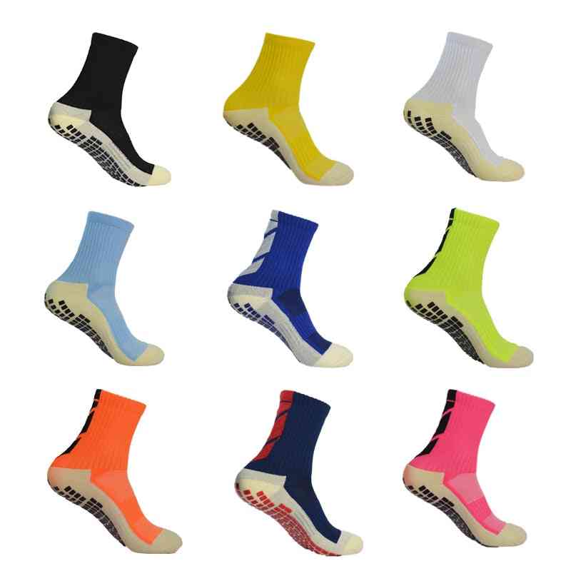 Nové fotbalové protiskluzové vysoce kvalitní měkké prodyšné zesílené sportovní ponožky na ručníky