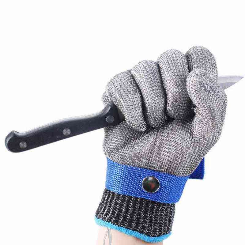 Steel Wire Metal Mesh Gloves
