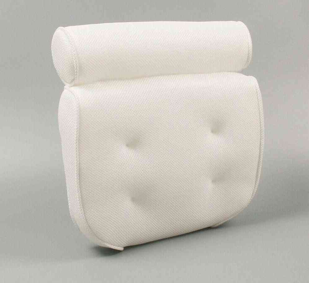 Bathtub Headrest Spa Neck Back Cushion Foam Pillow