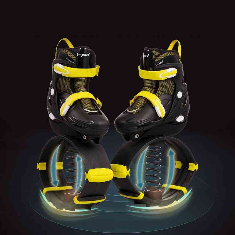 2-in-1 Jumping Roller & Bounce Inline, Skates Jump Shoes