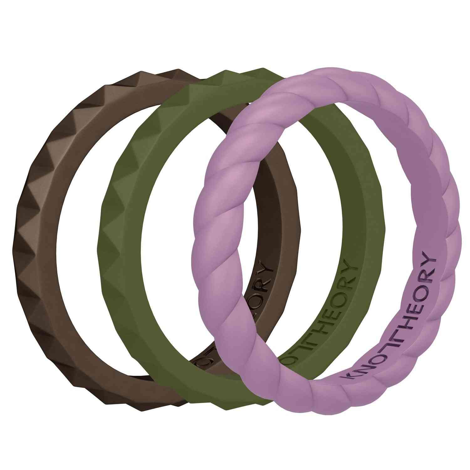 Passion Stackable 3-pack, Silicone Rings