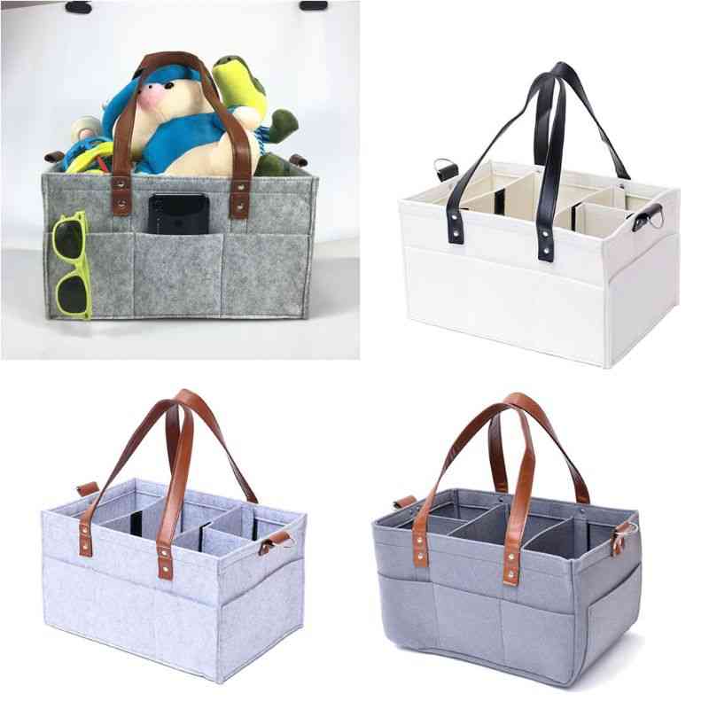 High Layered Storage Nappy Caddy Organiser Baby Box
