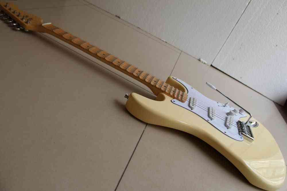 Electric Guitar With Scalloped Fingerboard
