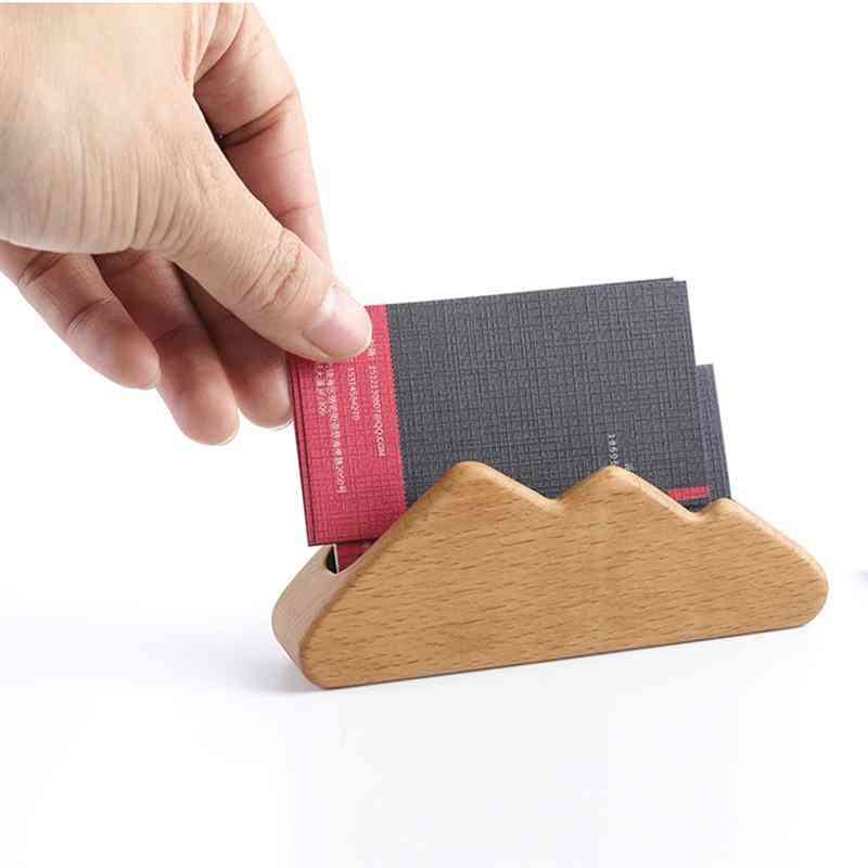 Mountain Shape Card Box Business Card Holder