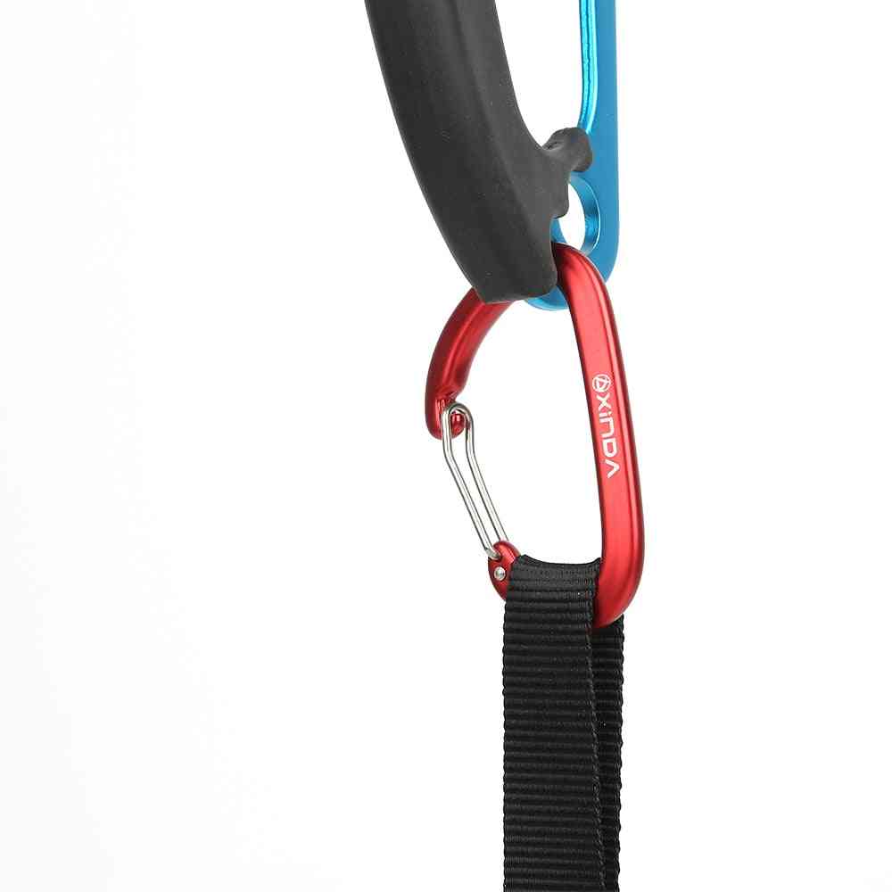 Boucle de pied en sangle réglable professionnelle, dispositif de ceinture d'ascendeur d'escalade, équipement de roche de bande