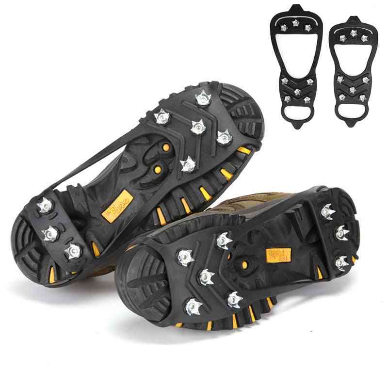 Professional Anti-skid Ice Snow Camping Walking Shoes Spike Grip