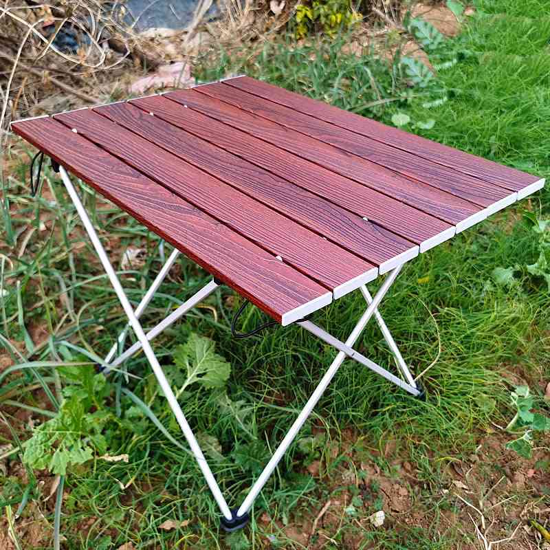 Sammenklappeligt campingbord, bærbare letvægtsborde i aluminium