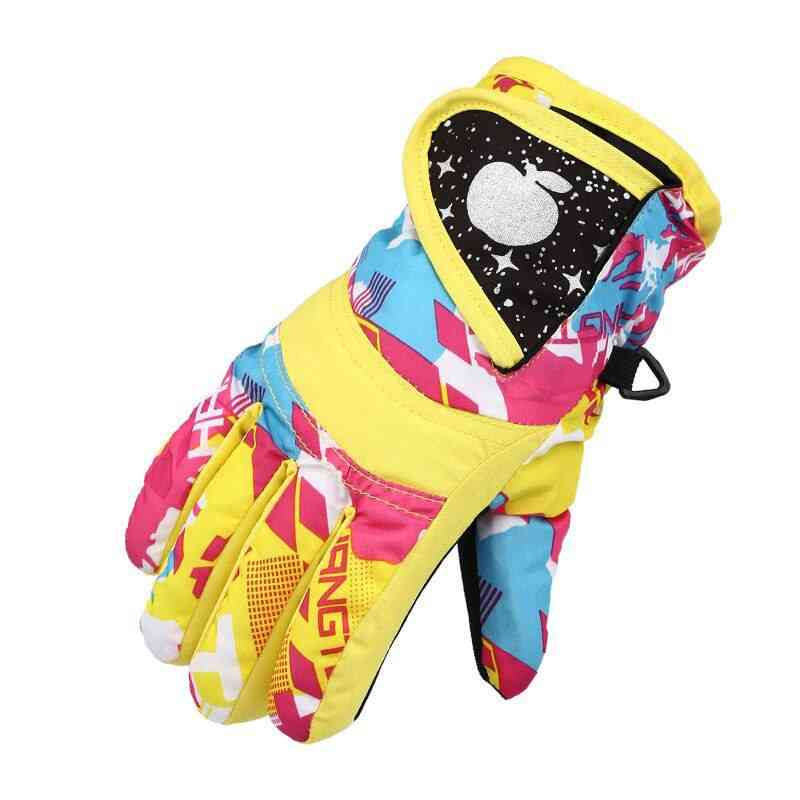 Boys Winter Cycling Riding Warm Waterproof Skiing Gloves