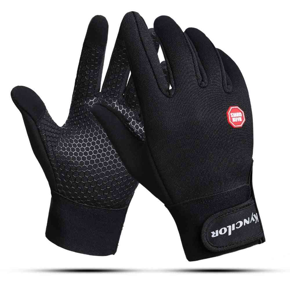 Outdoor Sports Anti-slip Windproof Bike Full Finger Gloves