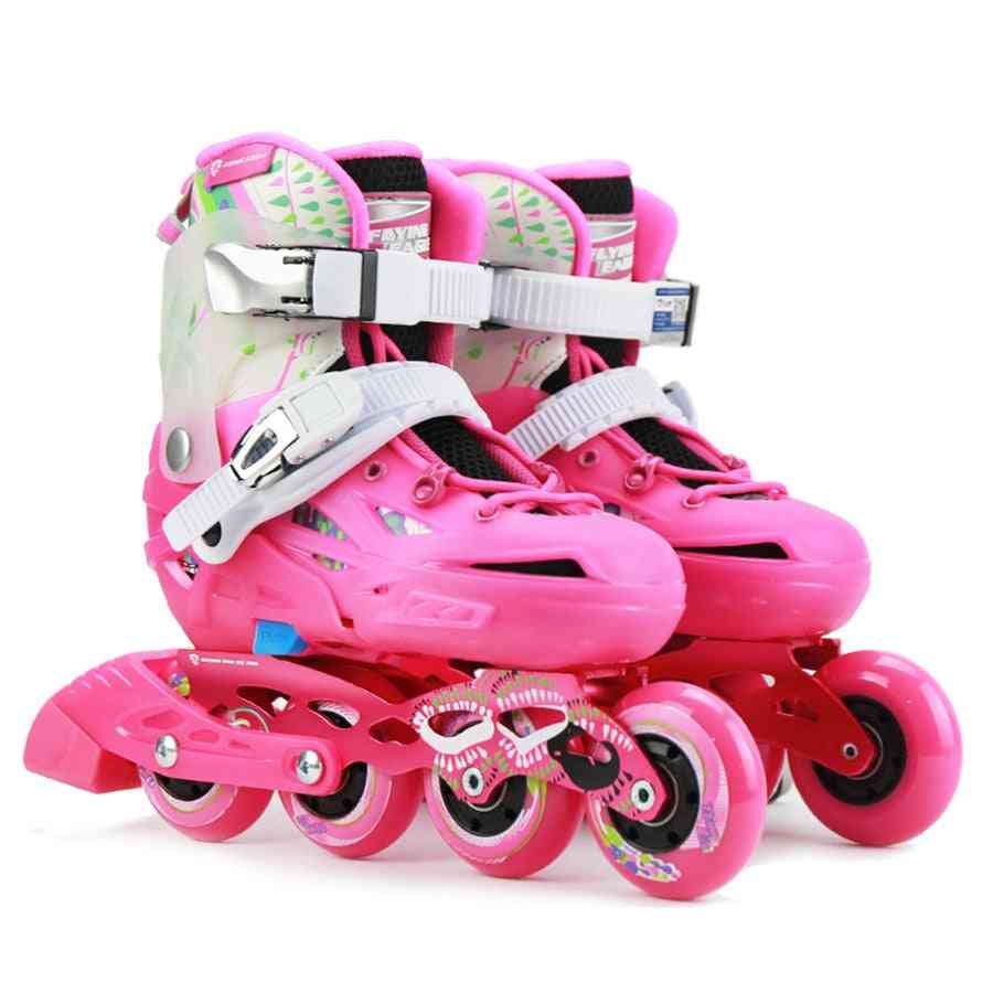 Chaussures de patinage à roulettes réglables pour enfants