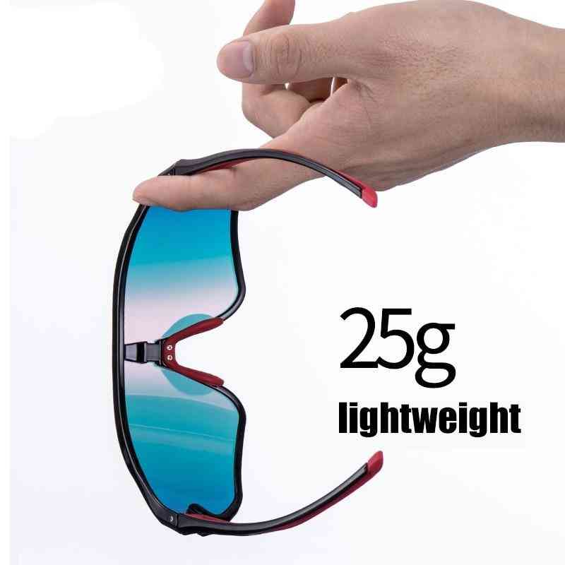 Kerékpáros polarizált/fotokróm sportszemüveg