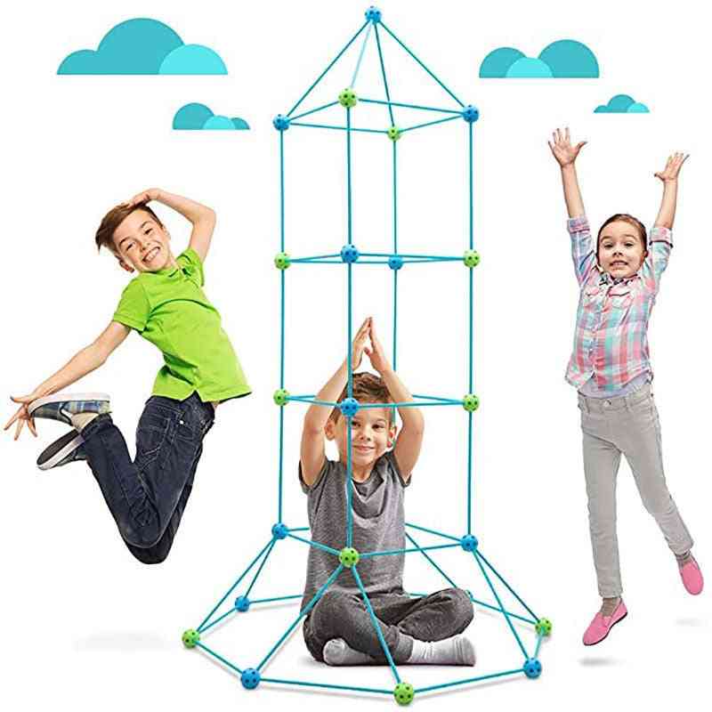 Construction Fort Building Kit Forts Builder Toy