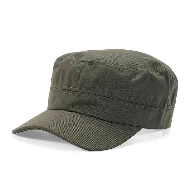 Hatt flat topp pustende solbeskyttende casual cap
