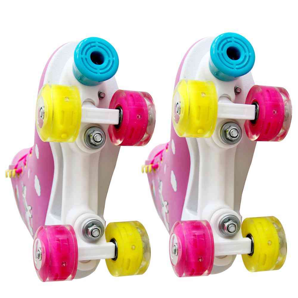 Led Light Balanced Skates, Double Roller Skate_shoes