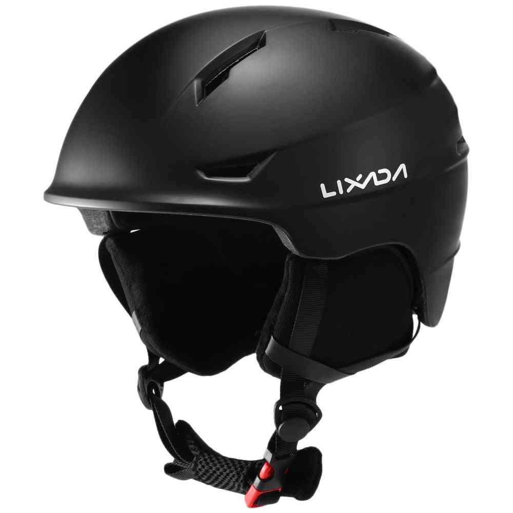 Snowboard Helmet With Detachable Earmuff