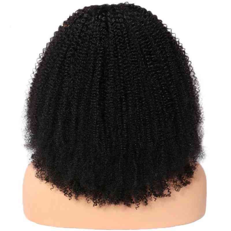Upart parrucche afro crespi ricci clip in parrucche di capelli umani