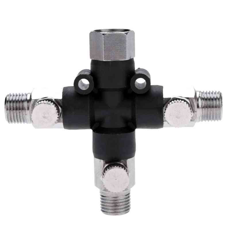 3-way Air Hose, Manifold Splitter Airbrush, Fittings And Plugs Accessories