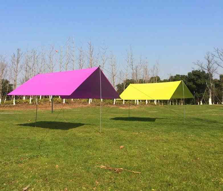 Outdoor Big Canopy Tent Shading Beach Ground Cloth Mat