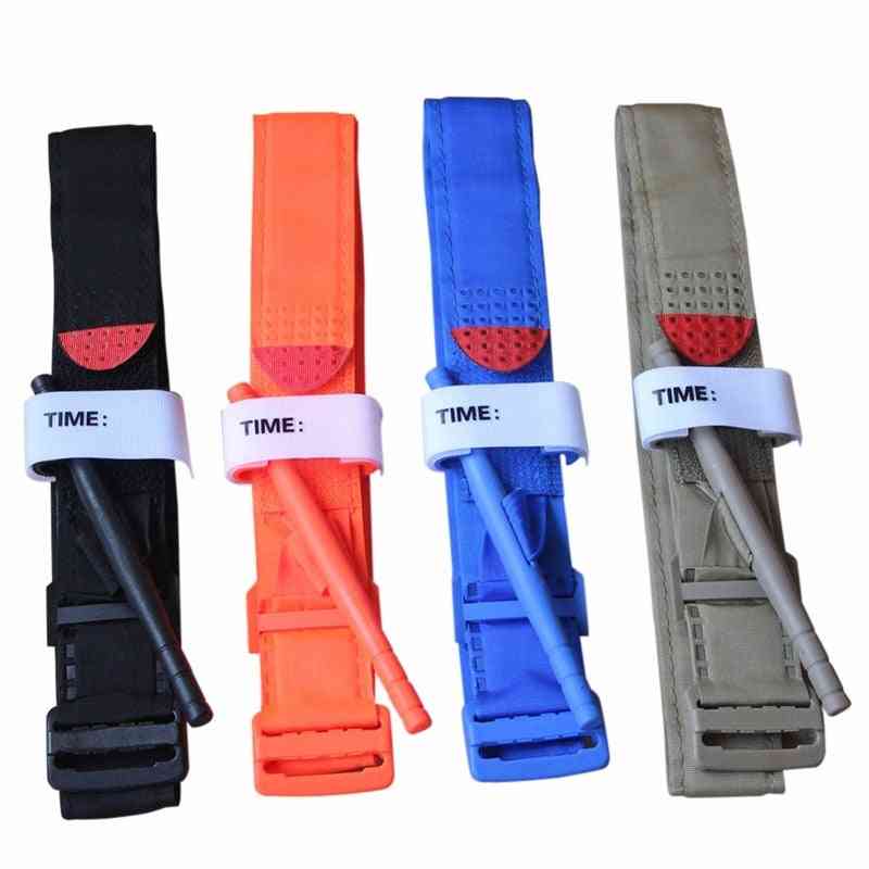 Portable First Aid Quick Slow Release Buckle Medical Military Tactical Tourniquet