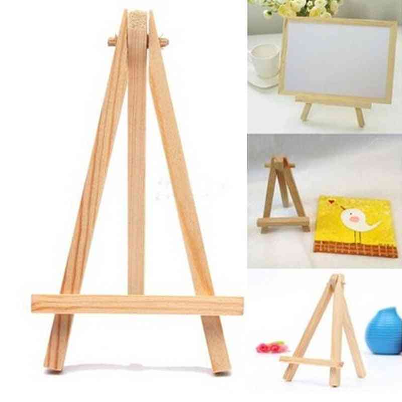 Mini Wood Artist, Tripod Painting Easel For Photo Painting, Display Holder Frame