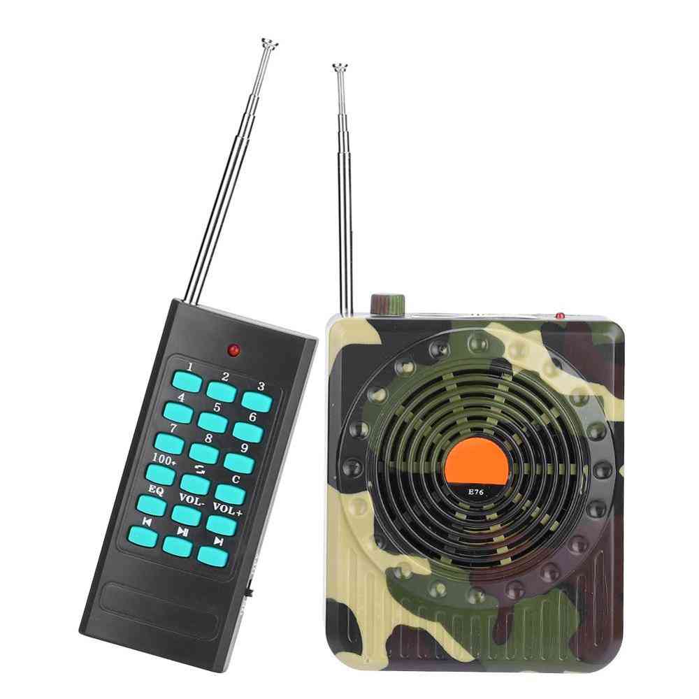 Hunting Speaker Bird Caller Predator Sound Fm Radio Mp3 Player