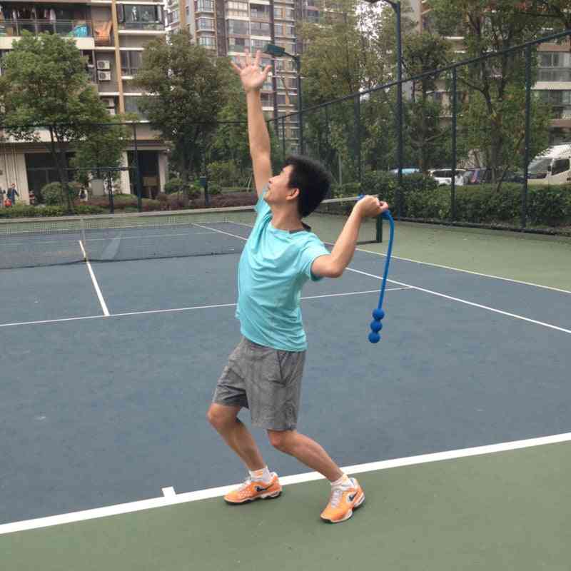 Tenisz gyakorló edzés ostor férfiak és nők