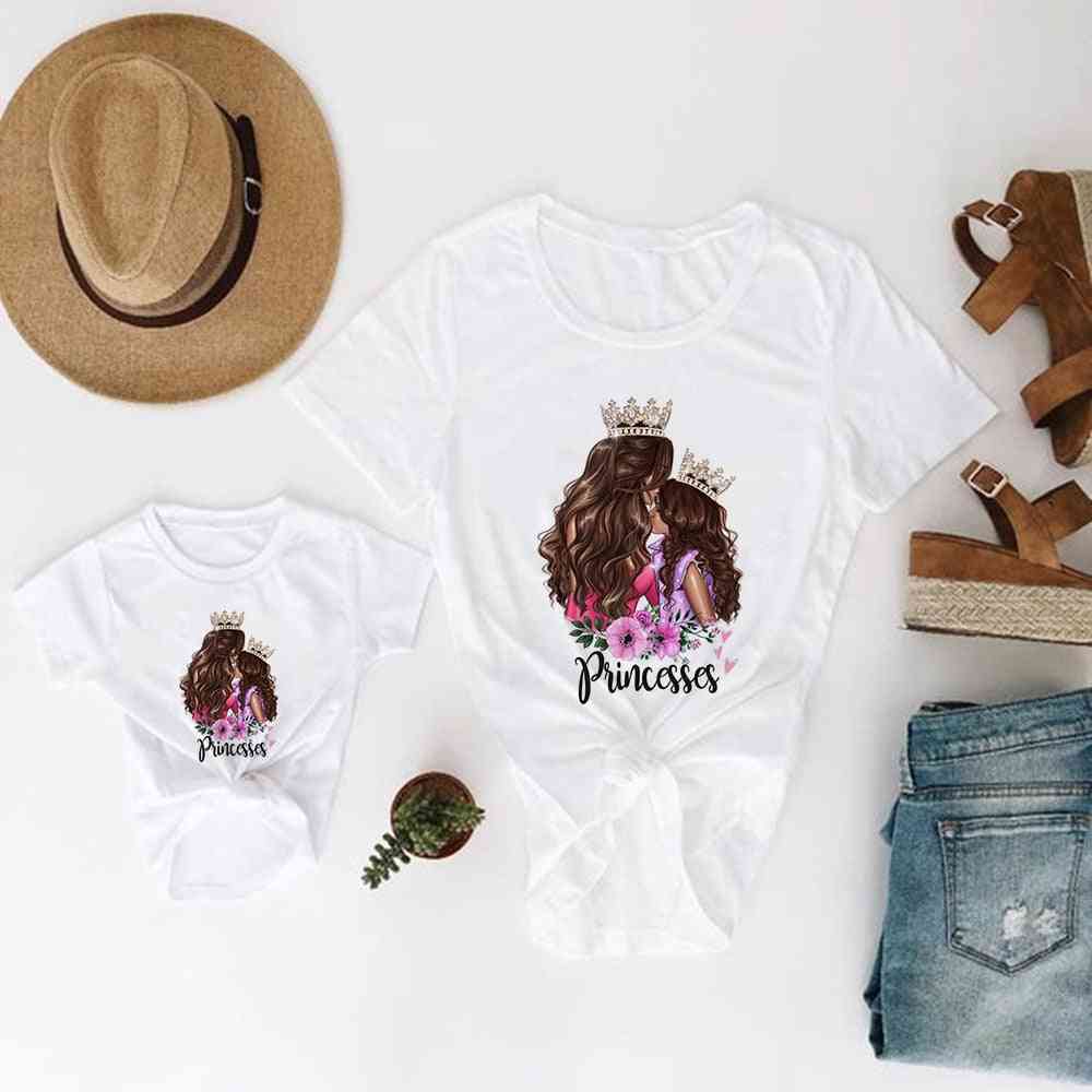 Family Mother And Daughter Clothes, Baby T-shirt ( Set-3 )
