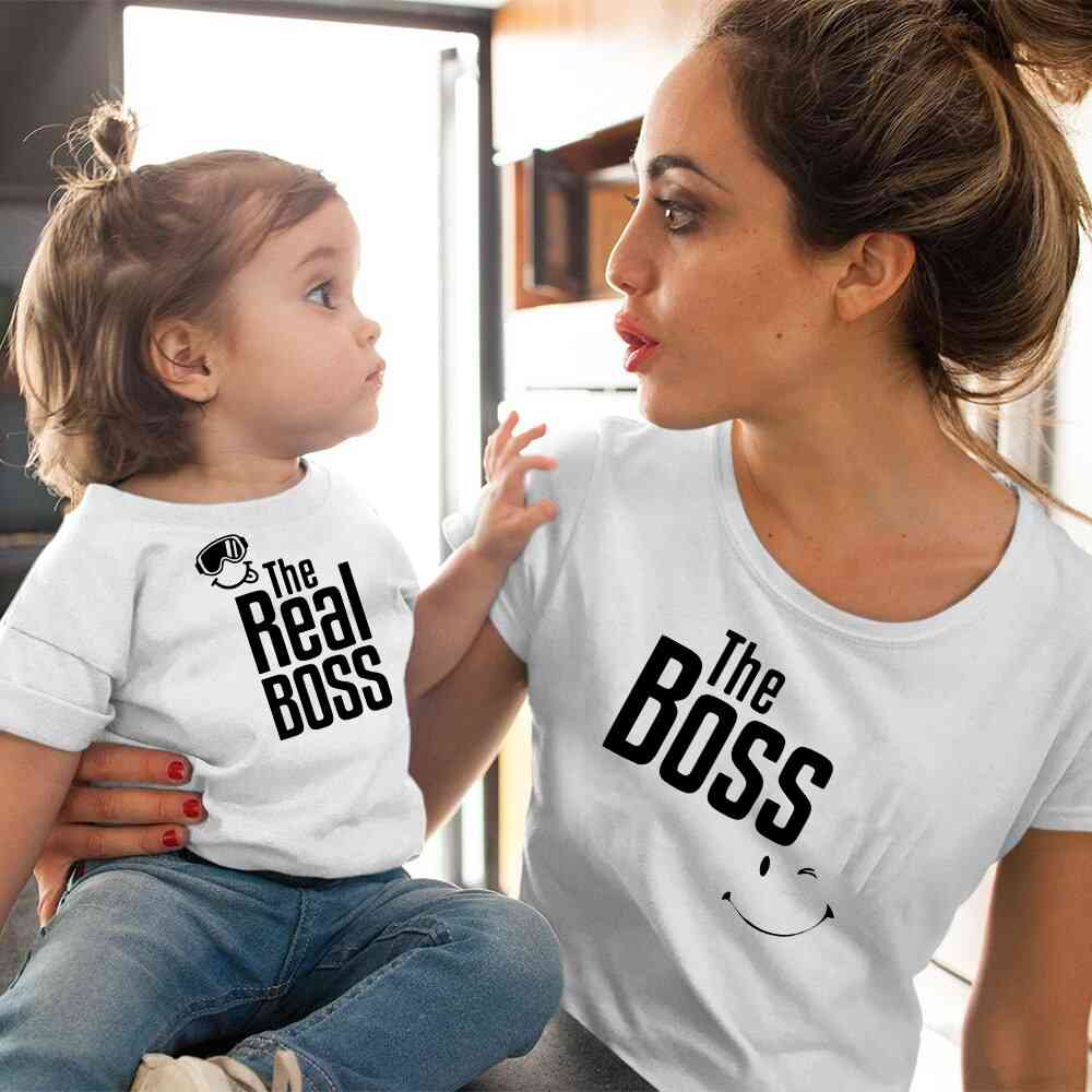 Mor og datter t-skjorter