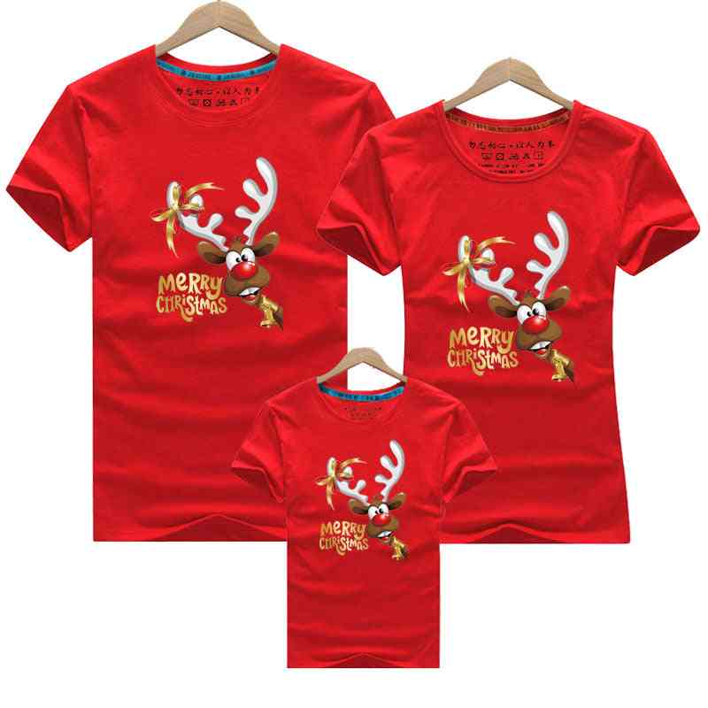 Karácsonyi családi póló, póló anya apa gyerekeknek