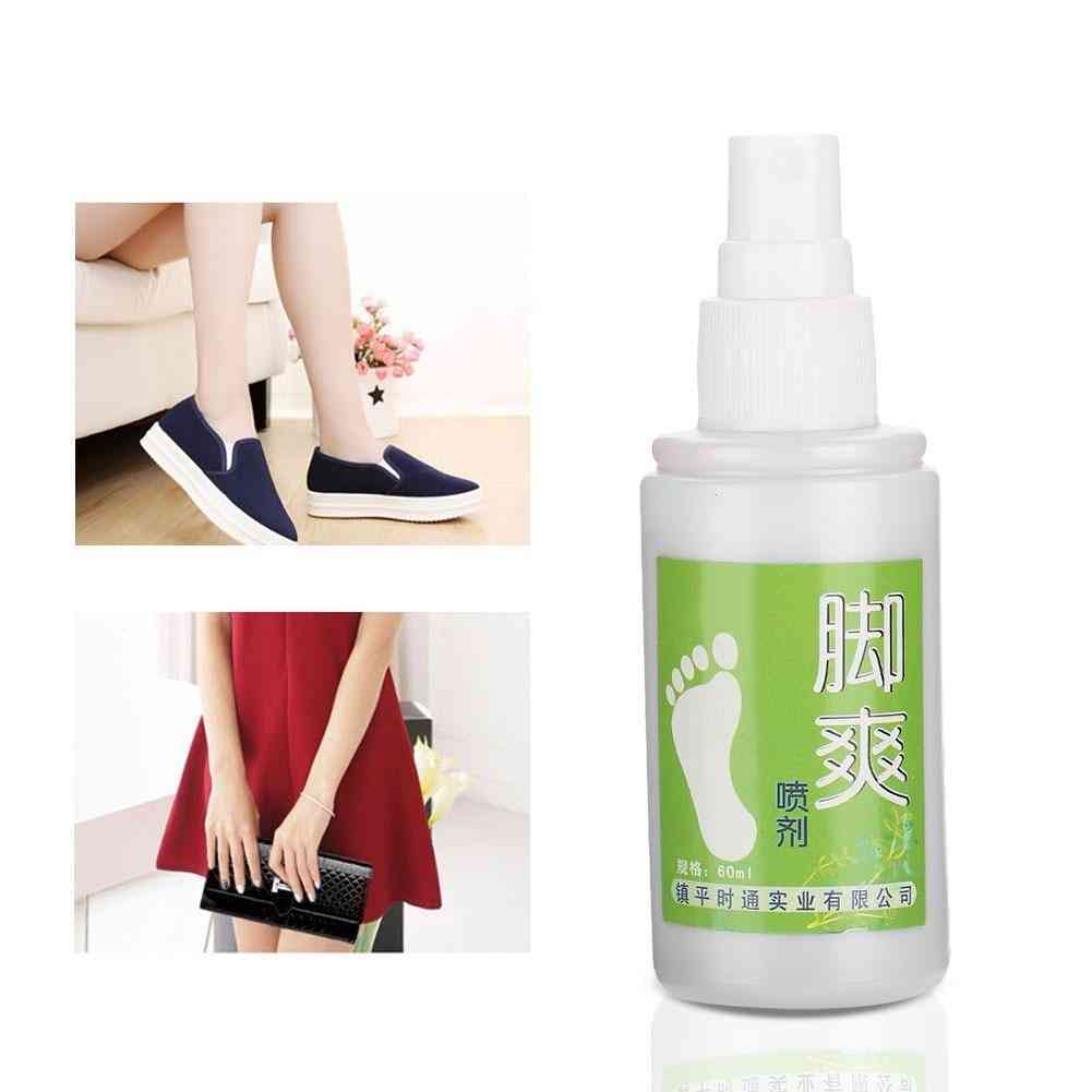 Spray déodorant pour les pieds efficace