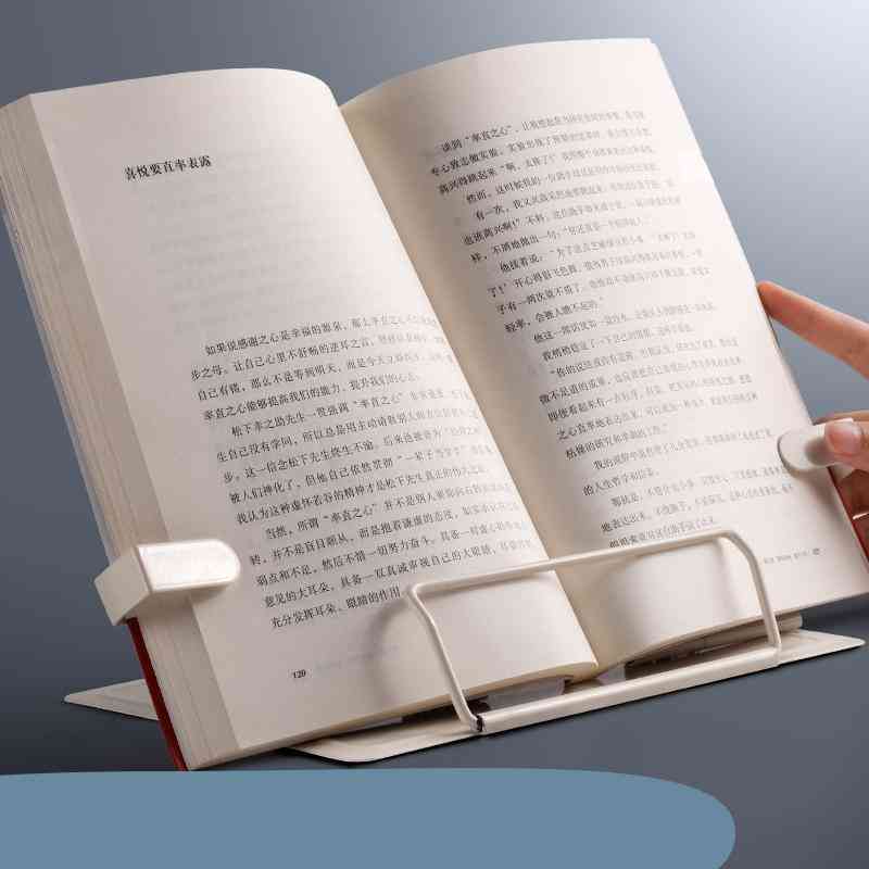Portable Metal Adjustable Reading Book Holder / Bookstand