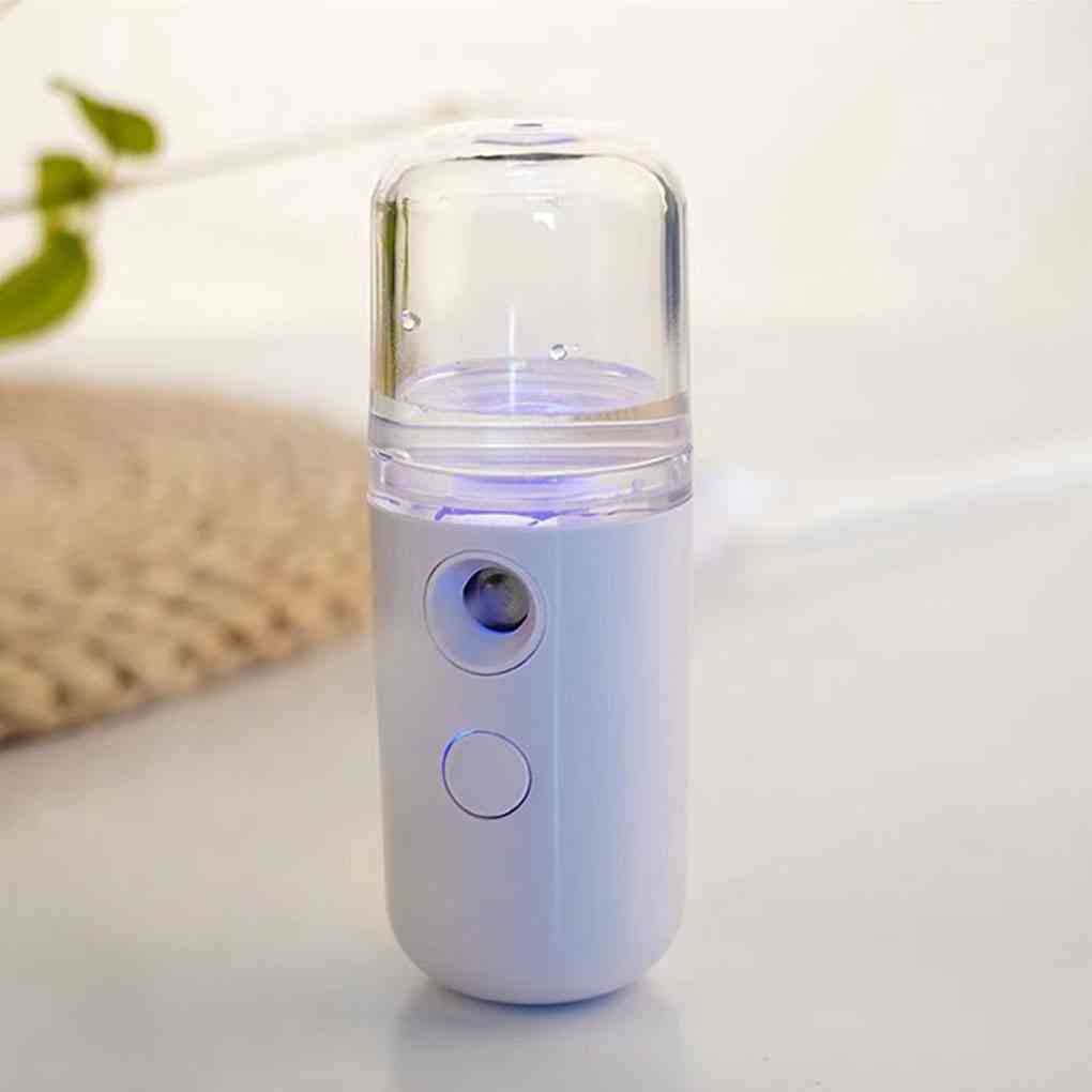Přenosný - nano sprej, hydratační obličejový přístroj, rozprašovač mlhy