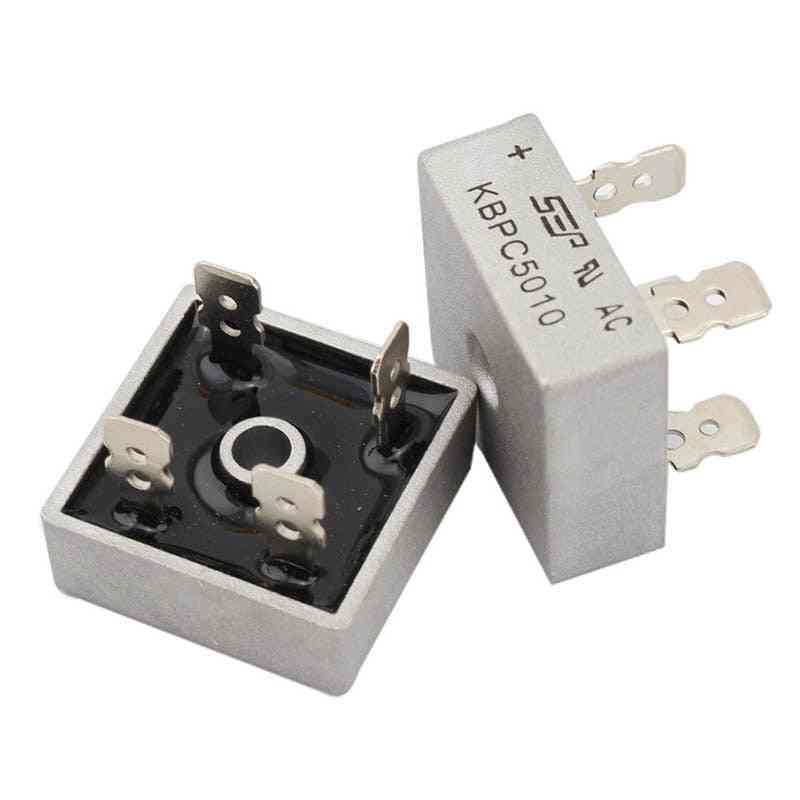 Kbpc5010- 50a/ 1000v Phases Diode, Bridge Rectifier, Power Electronica Components