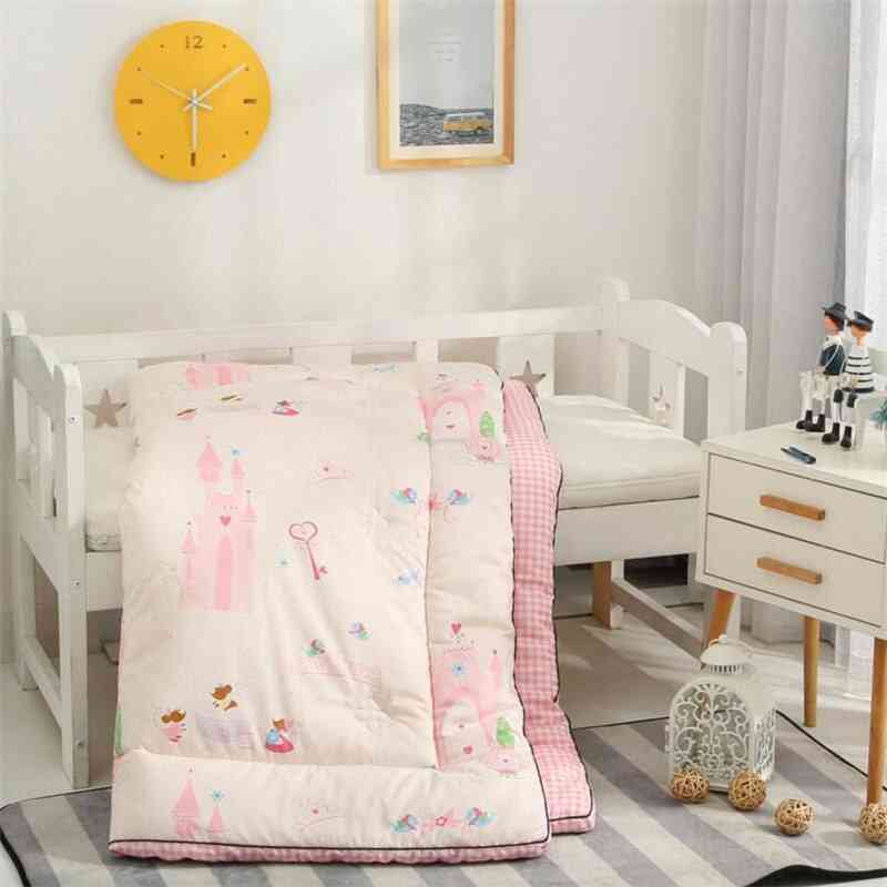 Long Staple Cotton With Soybean Fiber Quilt, Winter Bedding Covers For Baby