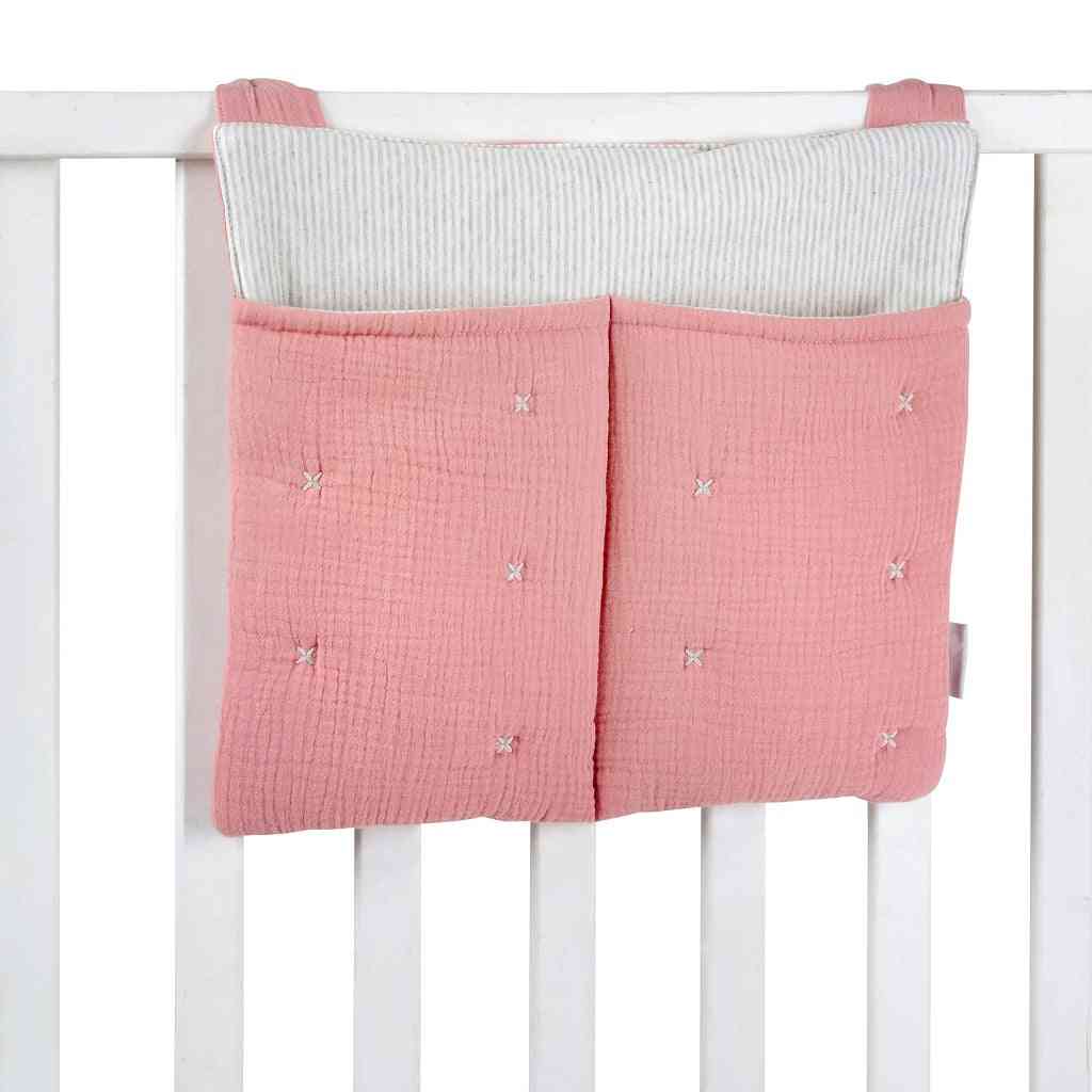 Pink Tetra Cotton Diaper Bag