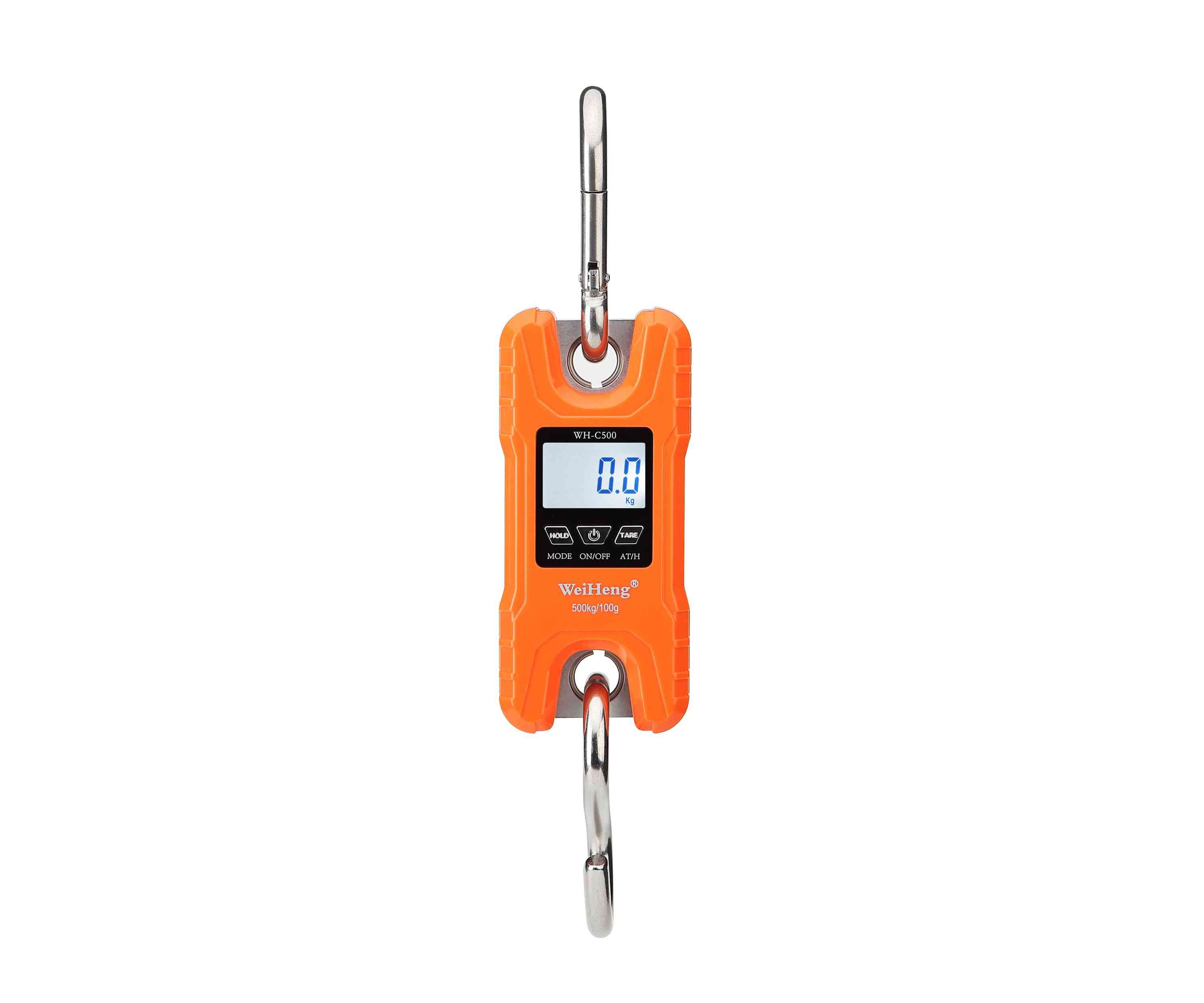 Portable Lcd Electronic Digital- Crane Scale, Heavy Duty, Hanging Weighting Hook