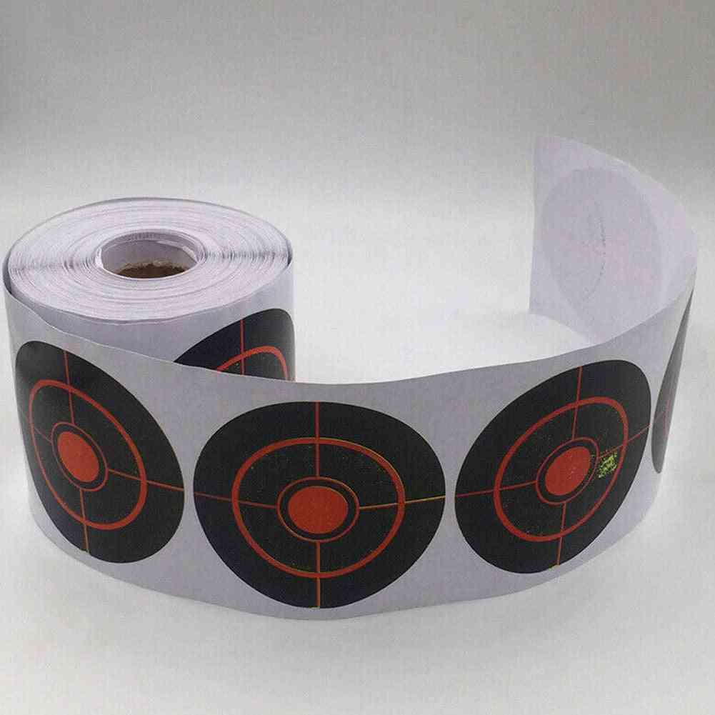Roll Of Shooting Target Splatter Reactive Stickers For Shooting Practice