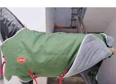 Thick Lamb Wool Liner Canvas Cold Protection Keep Warm Horse Rugs